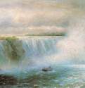 Ниагарский водопад. 1894 - Niagara Falls. 189434 х 53 смХолст, маслоРомантизм, реализмРоссияЕреван. Государственная картинная галерея Армении